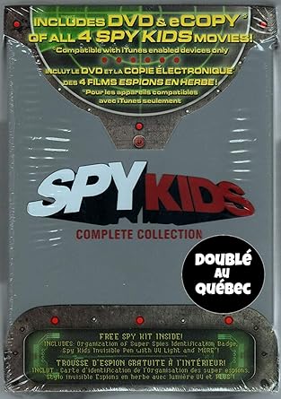 Espions En Herbe Collection Espions En Herbe 1 Spy Kids 1 2001 Espions En Herbe 2 L Ile Des Reves Envoles 2002 Espions En Herbe 3 Fin Du Jeu 2003
