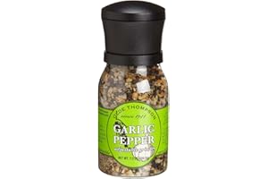 Olde Thompson Adjustable Grinder, Garlic Pepper, 7.3 oz