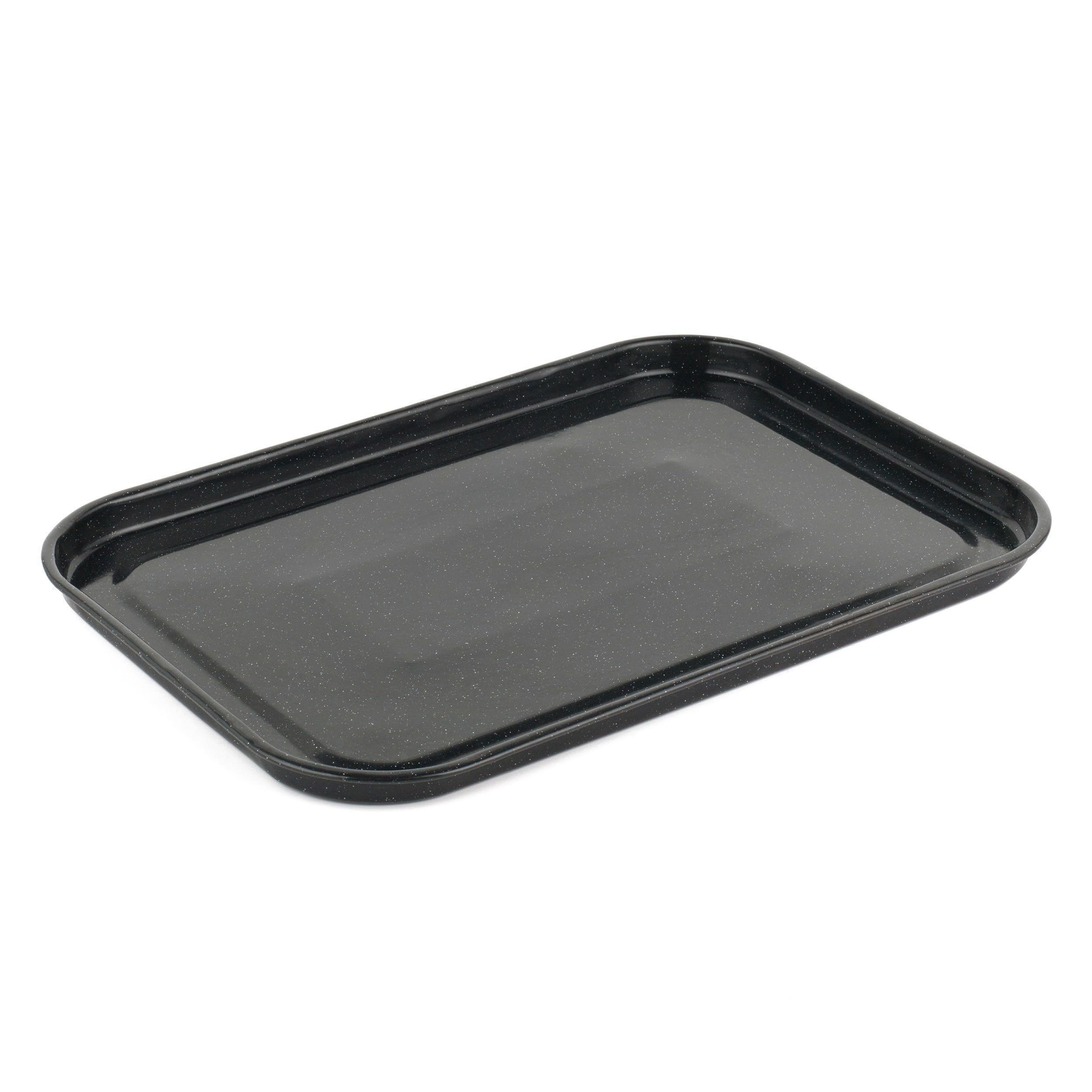 Russell Hobbs CW11441 40cm Baking Tray - Non-Stick Vitreous Enamel Coated Steel, Easy Clean, Oven Safe, Large Flat Large Oven Tray, for Roasting, Baking, Cookies, Vegetables, Chips, Strong & Durable