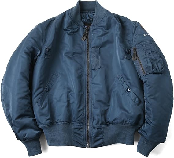 Amazon Greenbrier Ind Inc グリーンブライヤー社 Made In Usa Ma 1 フライトジャケット Air Foroce Blue セーター 通販