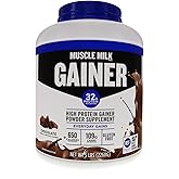 Muscle Milk Gainer Protein Powder, Chocolate, 32g Protein, 5 Pound