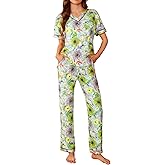 DUTUT Magical Pajamas for Women Magic Kingdom Pj sets Family Vacation Outfits Cute Graphic 2 Piece Lounge Sets