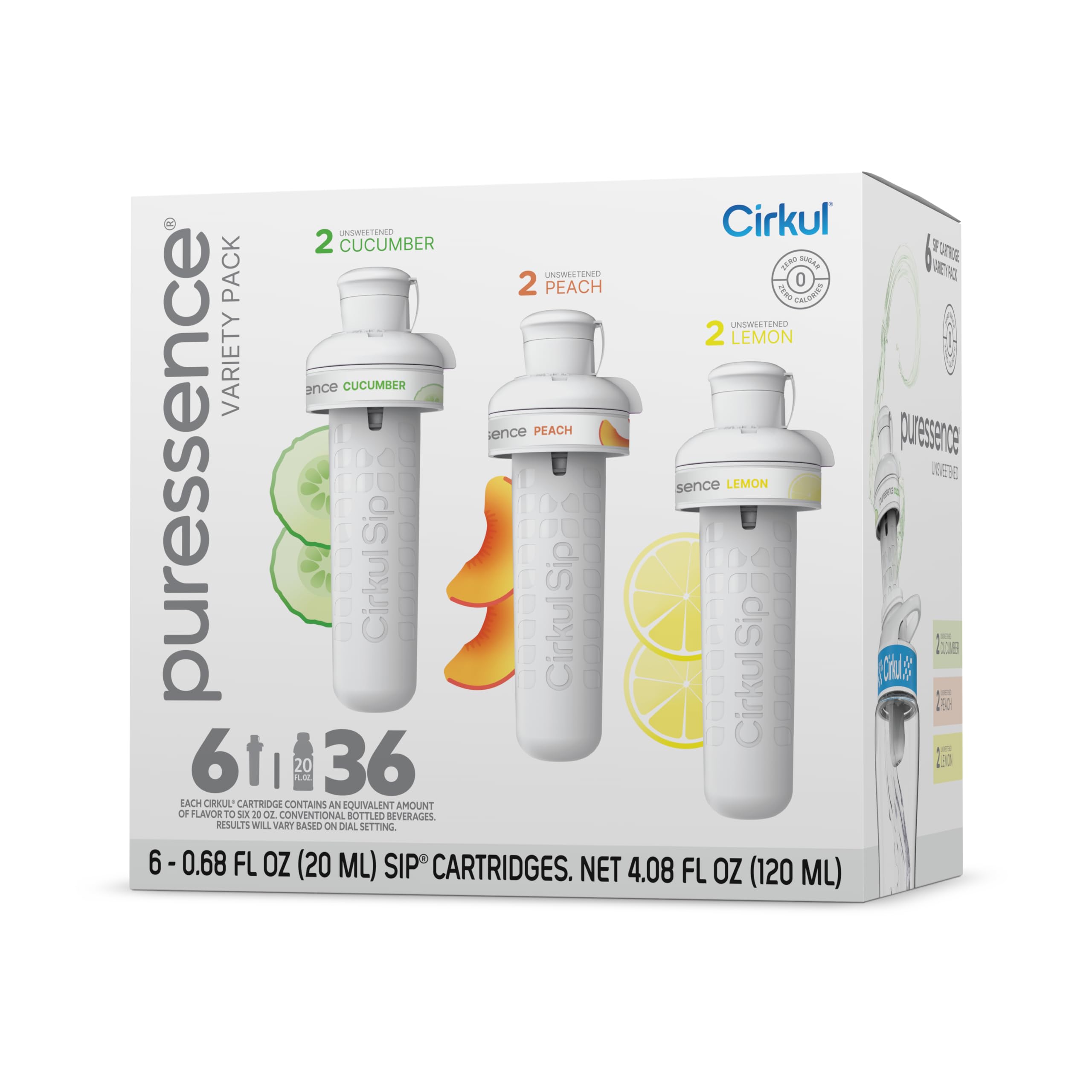 Cirkul Puressence Flavor Cartridge Variety