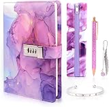 Xourspaty Secret Diary with Lock for Girls 8-14, Journal Gift Set view 1