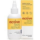 Active Skin Repair First Aid Healing Skin Hydrogel - Natural & Non-Toxic Repairing Ointment with Hypochlorus Acid for Minor Cuts, Wounds, Scrapes, Rashes, Sunburns, & More, 3 oz