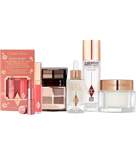 Amazon.com: Kit de Vacaciones Charlotte Tilbury - Espray Airbrush