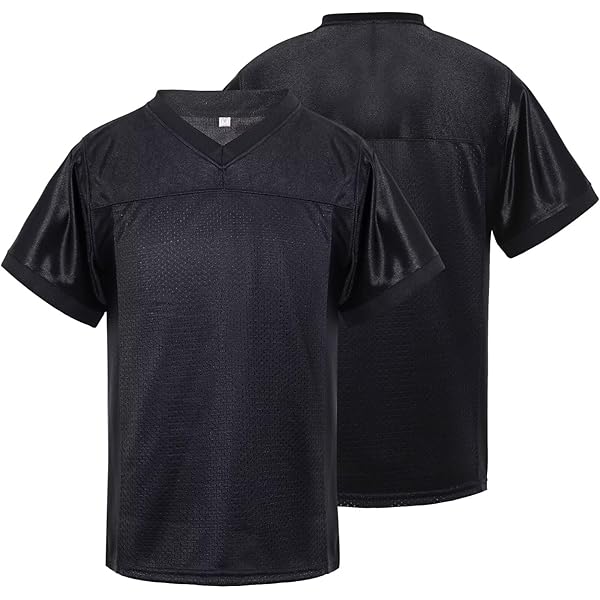 Amazon.com : Youth Blank Football Jersey, Kids Retro Mesh