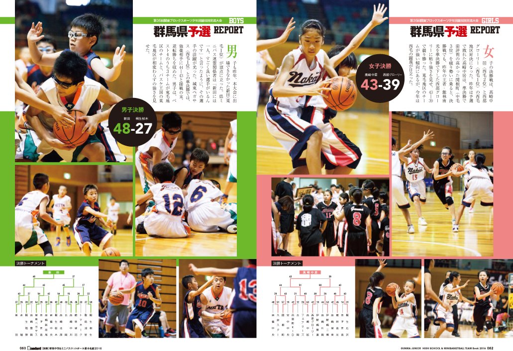 Amazon Co Jp 群馬中学 ミニバスケットボール選手名鑑2016 スタンダード編集部 Japanese Books