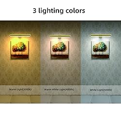TINTINDOC Picture Light Rechargeable Wireless