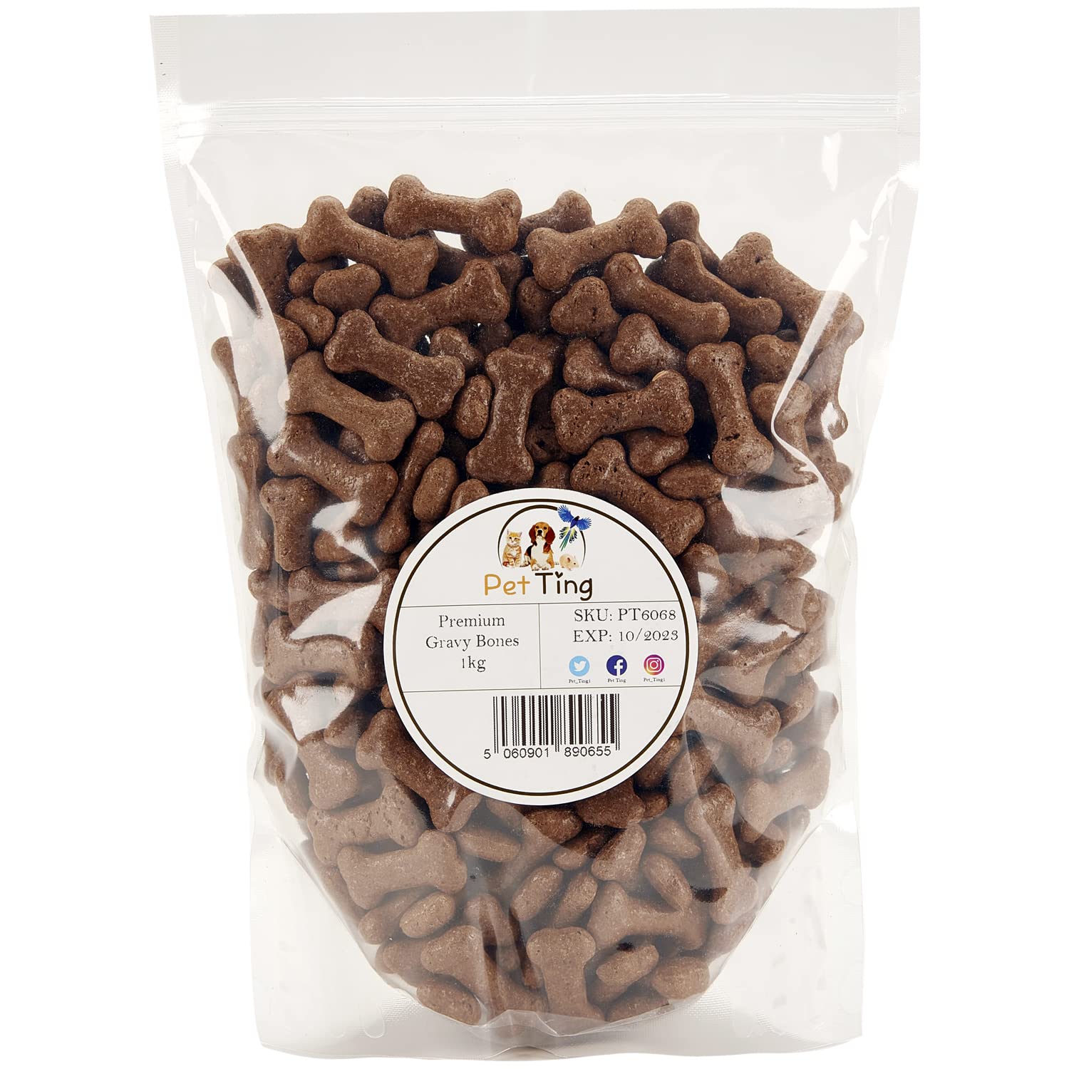 Premium Gravy Bones Dog Biscuit 1kg (Gravy Bones) — image 1