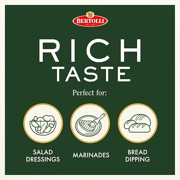 BERTOLLI EXTRA VIRGIN OLIVE OIL, RICH TASTE, 16.9 FL OZ