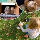 UNDERDOG 8 Panel Playpen 61cm Black Folding Indoor Outdoor Pet Pen view 8