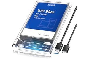 ORICO 2.5" USB 3.0 External Hard Drive Enclosure for 2.5 Inch SATA HDD and SSD[Optimized for SSD, Support 6TB UASP SATA III] 