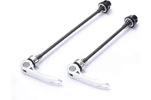 Wileosix Quick Release Axle Skewer Set - Front & Rear