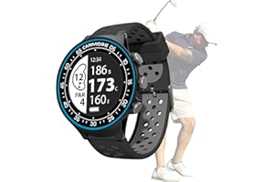 CANMORE TW411 Golf GPS Watch with Fitness Tracker, 41,000+ Free Preloaded Worldwide Course, Upgraded IC Chip, Extended Batter