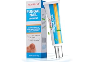 HEALMUSZ Toenail Fungus Treatment Extra Strength, AntiFungal Ointment for Ingrown, Yellow, Discolored and Damaged Nails, Gentle & Effective.