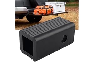 ADTOPI 2'' Class III/IV to 1-1/4'' Class I/II Receiver Hitch Adapter Insert Sleeve Mount Adapter 2'' to 1/4'' Trailer Receiver Converter for Bike Rack and Cargo Carriers…