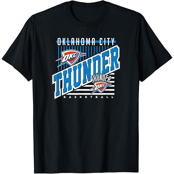 Amazon.com: NBA Official Oklahoma City Thunder Negative Space T