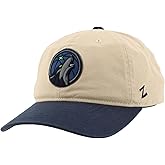 ZHATS NBA Unisex-Adult NBA Officially Licensed Adjustable Hat Scholarship Icon Stone