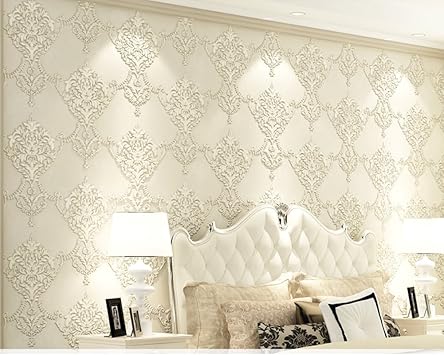 3d Solidos Fondos De Non Woven European Style Wallpapers Ab Fondos De Pantalla De Version Fondo De Pantalla De Tv Telon De Fondo Viven Fondo De Pantalla F Amazon Es Bricolaje Y Herramientas