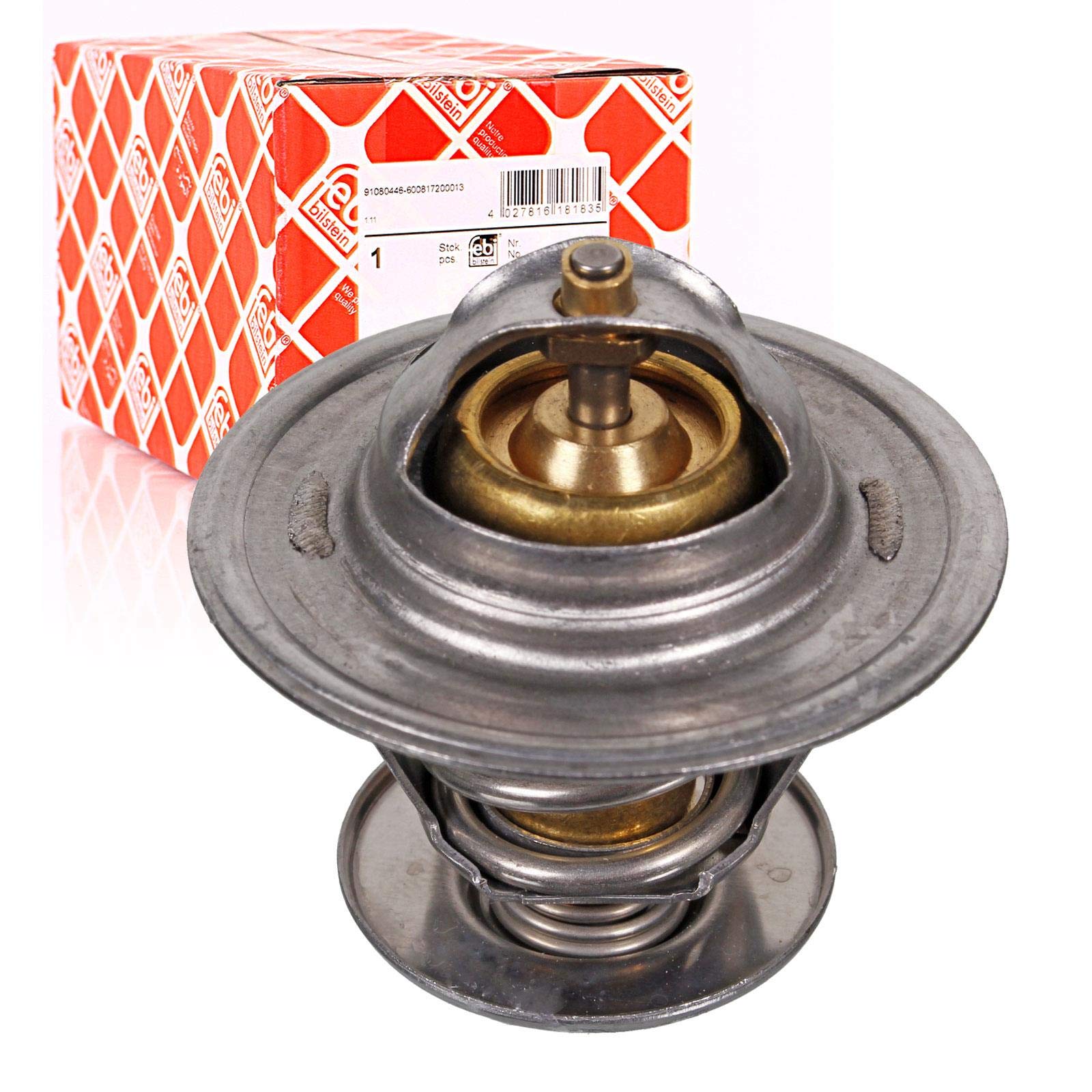 febi bilstein 17888 Thermostat without gasket, pack of one