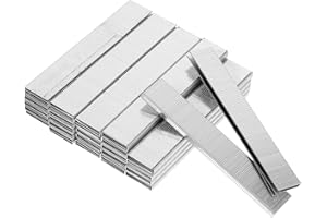 LIFKOME Metal Staples for Woodworking U-Shaped Nails Heavy Duty Small Metal Staples 5000pcs Box for DIY