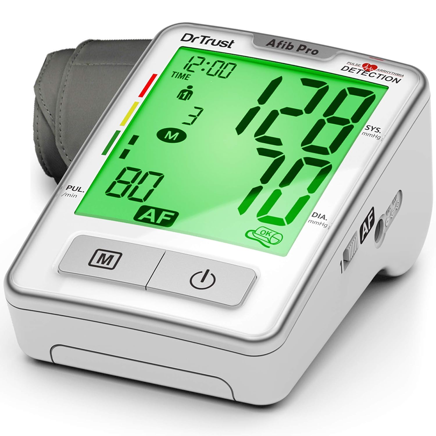 Dr. Trust Atrial Fibrillation Automatic Digital Bp Monitor Machine