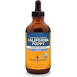 Herb Pharm Certified Organic California Poppy Liquid Extract for Calming Nervous System Support - 4 Ounce
