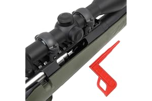 Allen Company Chamber Safety Flag, Fits Rifles, 2-Per Pack, Red