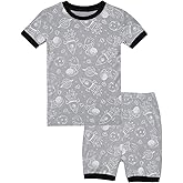 Vaenait Toddler Girls Boys Kids Girls Boys Animal Flower Patern Sleepwear Pajamas Summer Viscose Pjs