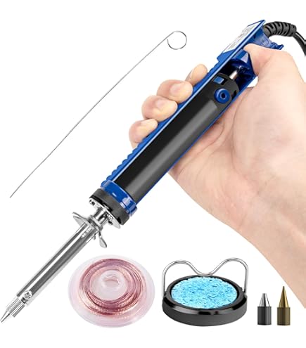 トップス JUMBO WELLER S/S DMGD Weller Manual ESD-Safe Desoldering Pump with Aluminum Body