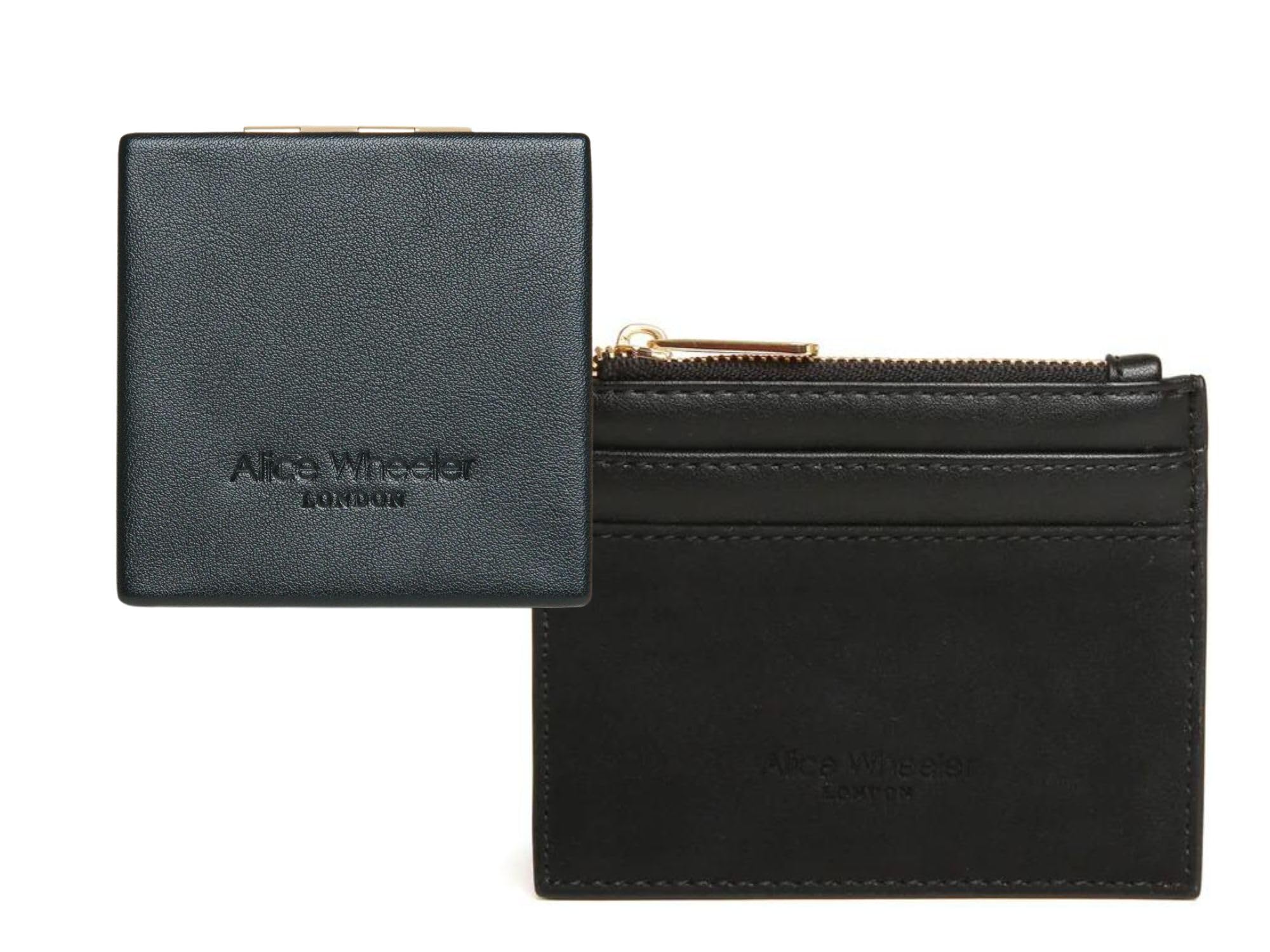 Alice Wheeler Large Slim Bumble Bee Coin and Card Purse (Pink)