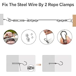 UZE String Light Hanging Kit with 300 FT