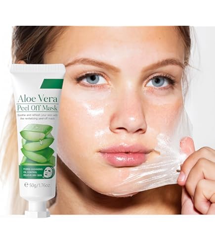 Amazon.com : AZURE Charcoal & Pearl Sparkling Peel-Off Mask