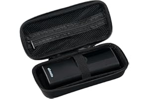 Airmoto Carrying Case - Durable Storage Box Compatible with Most Handheld Tire Inflators - Hard Case for Tire Inflator Portable Air Compressor - Mesh Pocket for Air Pump Connectors - Container Only