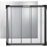 Longer Honeycomb Working Table, 17.3"x 17.3"x 0.86" Honeycomb Working Bed for CO2 or Diode Laser Engraver Cutting Machine, Fast Heat Dissipation with Aluminum Plate for Table-Protecting，17.3 * 17.3in