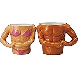 おもしろ食器 ムキムキカップル!! ワイルドマグ ペア SAN2174