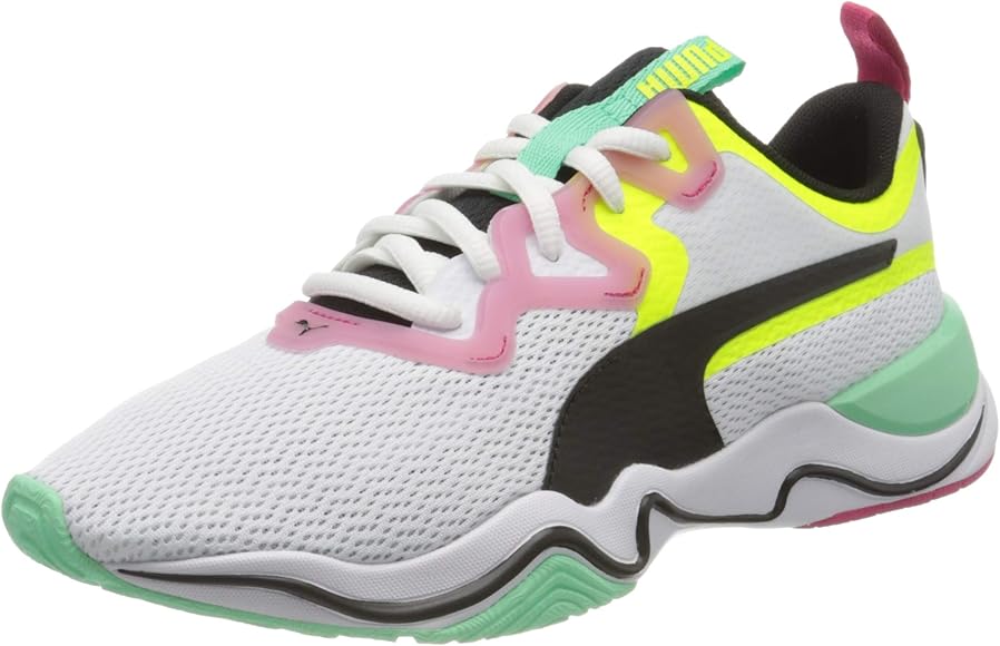 puma sneakers black and pink