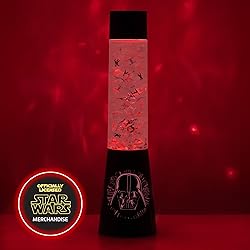 Star Wars Glitter Flow Lamp Night Light, Bedroom