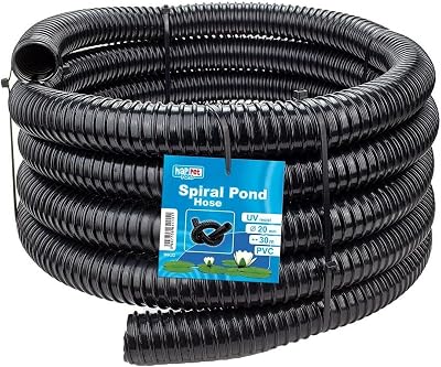 B2C Black Corrugated Flexible Pond Hose 20-50mm 3m Flexi Pipe