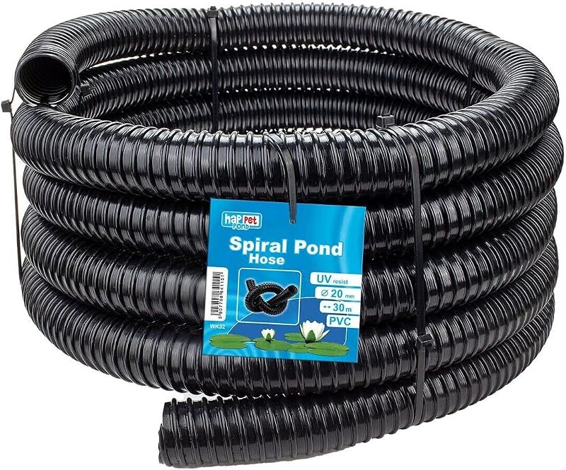 B2C Black Corrugated Flexible Pond Hose 20-50mm 5m Flexi Pipe