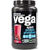Vega Sport Protein Vegan Protein Powder, Berry (19 Servings) BCAAs, Amino Acid, Keto Friendly, Tart Cherry, Gluten Free, Non 