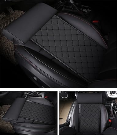 GFYWZ Auto Extended Seat Lederkissen mit Komfort Beinauflage Kissen Für Fernverkehr Für Autos Busse Züge Office Home Leg Rest