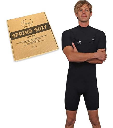 Amazon.com: Ho Stevie! Men's Short Sleeve Long Leg Surfing