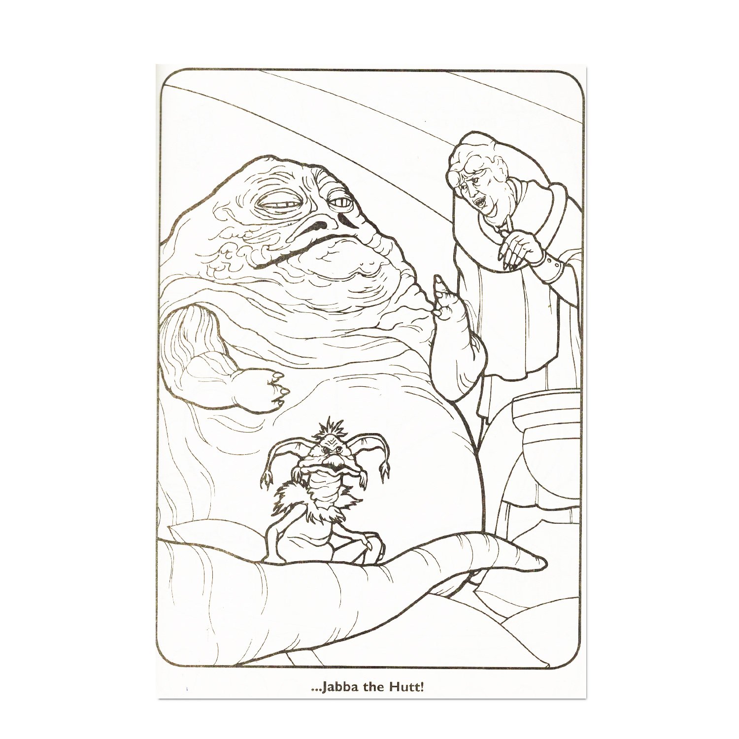 Disney Studios Classic Star Wars Giant Coloring Book with Stickers (144