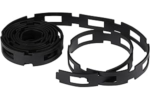 EasyFlex Plastic Locking Tree, Plant and Cable Ties, 1-Inch by 100-Feet, Black