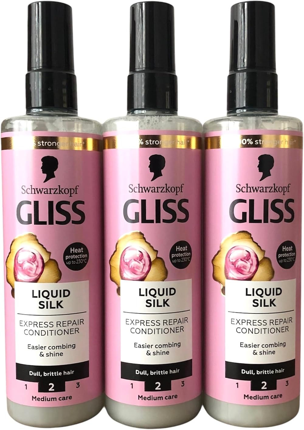 Schwarzkopf Gliss Hair Repair Liquid Silk Express Repair Conditioner 200ml Pack