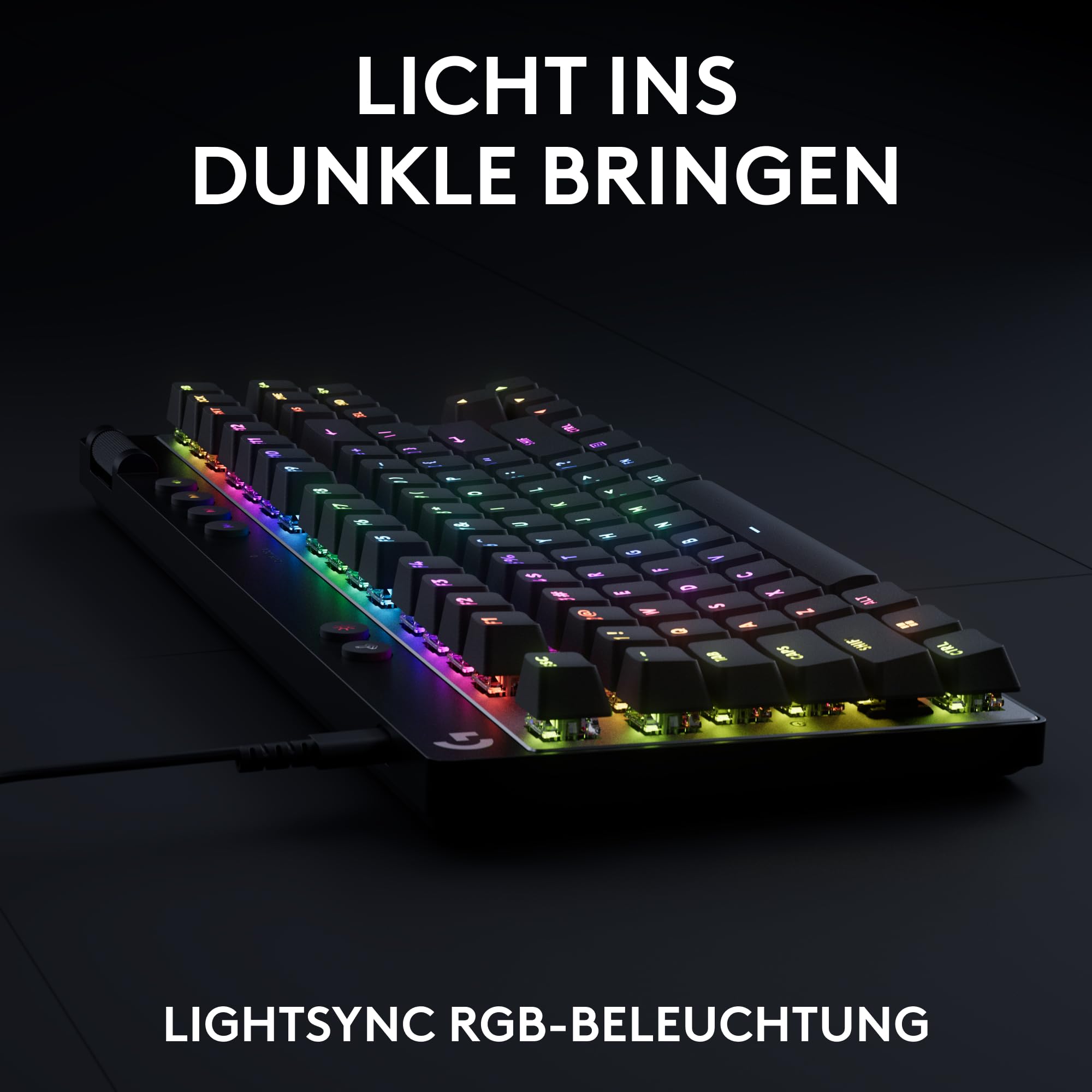 Logitech G PRO X TKL RAPID Tenkeyless kabelgebundene Gaming Tastatur 6