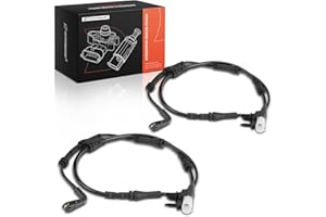 A-Premium Rear Driver and Passenger Brake Pad Wear Sensors Compatible with Land Rover Discovery Sport 2015 2016 2017, 2-PC Se