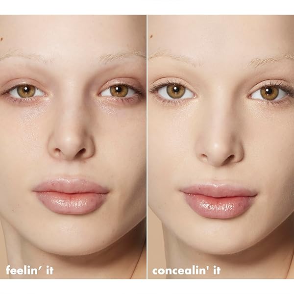 E.L.F. HYDRATING CAMO CONCEALER, COVERS BLEMISHES & UNDER-EYE CIRCLES, FULL-COVERAGE & DELIVERS A SATIN FINISH, VEGAN & CRUELTY-FREE, LIGHT IVORY